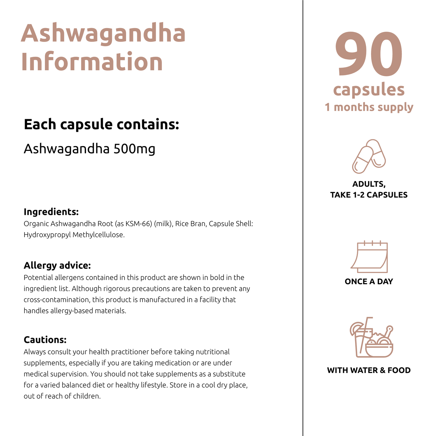 Simply Ashwaghanda - Simply Sensitivity Checks - GB