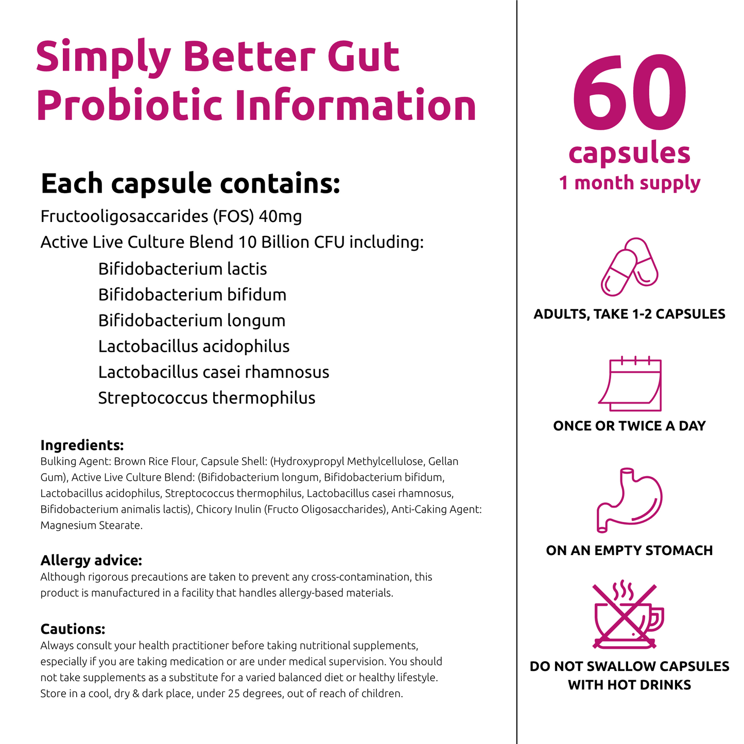 Simply Better Gut Health - Simply Sensitivity Checks - GB