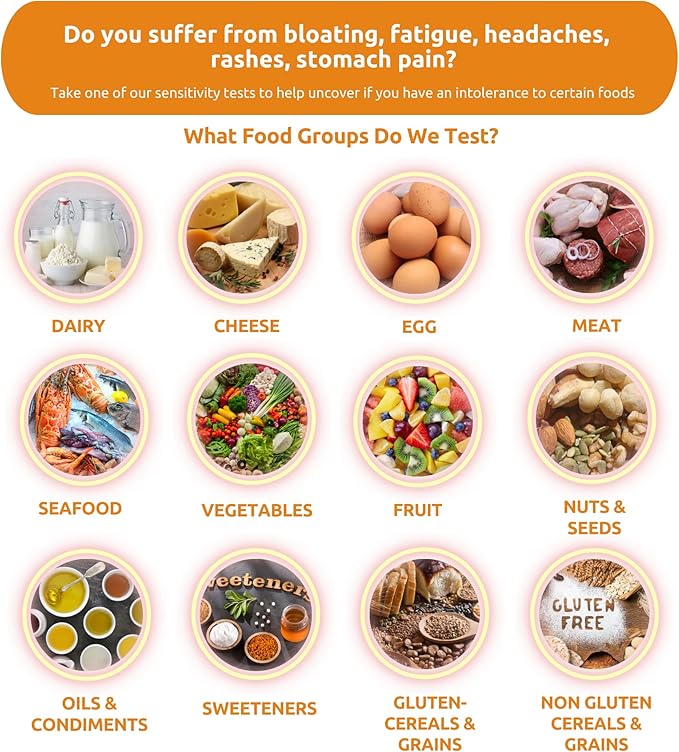Advanced Food Sensitivity Test - Simply Sensitivity Checks - GB