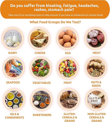 Advanced Food Sensitivity Test - Simply Sensitivity Checks - GB