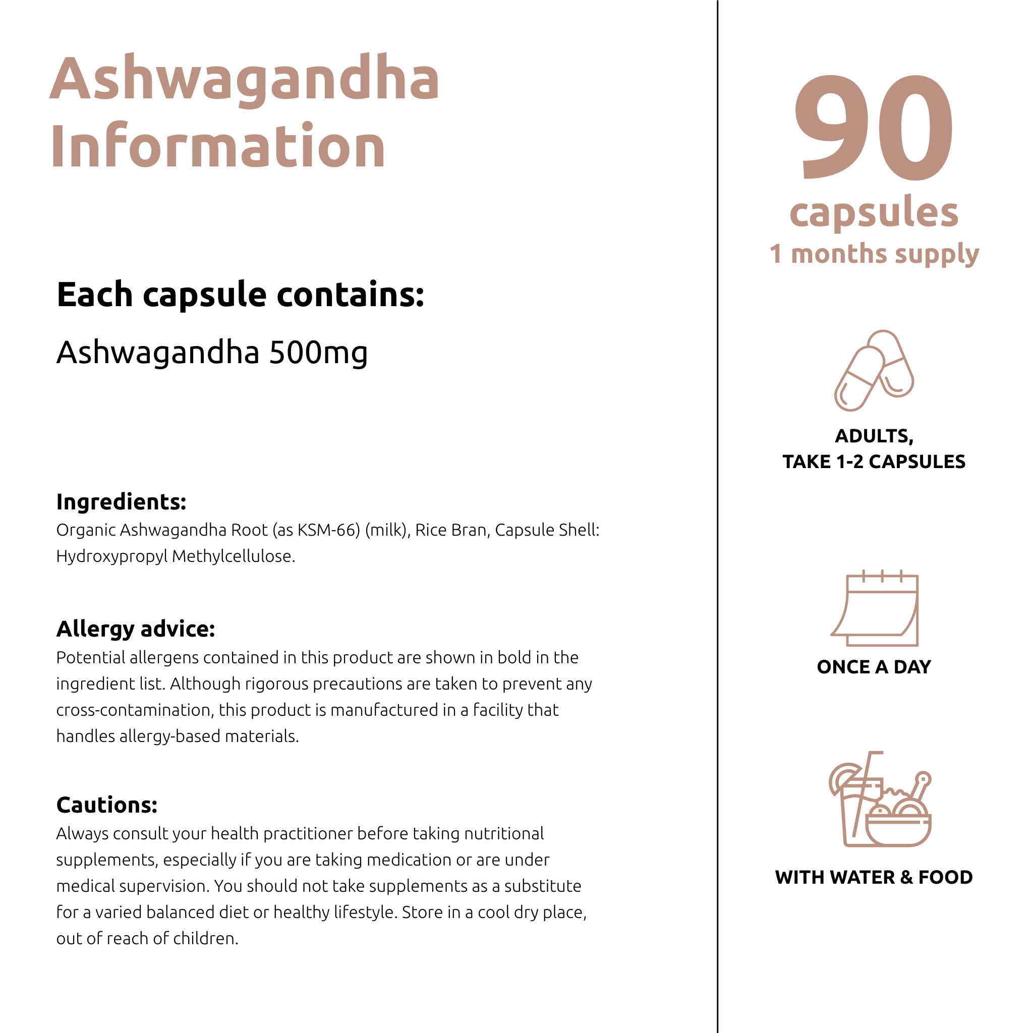 Simply Ashwaghanda - Simply Sensitivity Checks - GB