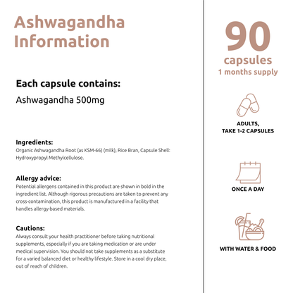 Simply Ashwaghanda - Simply Sensitivity Checks - GB