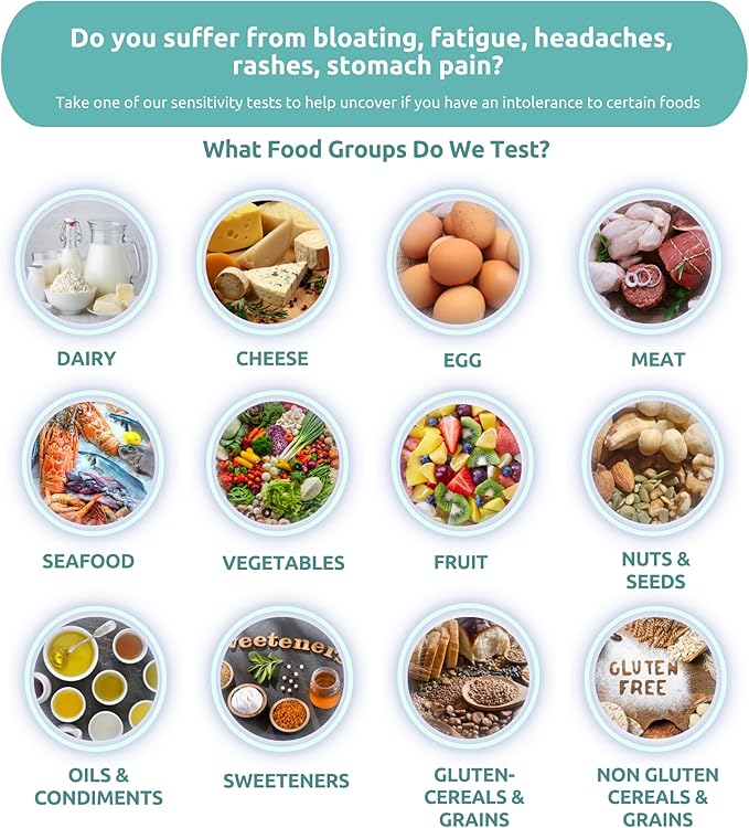 Basic Food Sensitivity Test - Simply Sensitivity Checks - GB