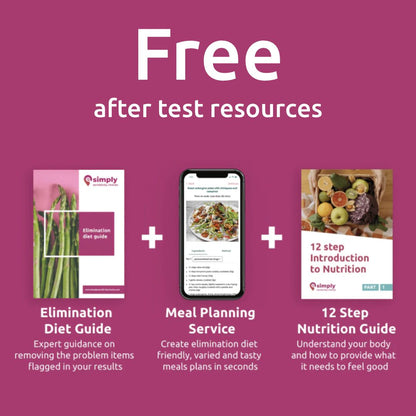 Ultimate Food Sensitivity Test - Simply Sensitivity Checks - GB