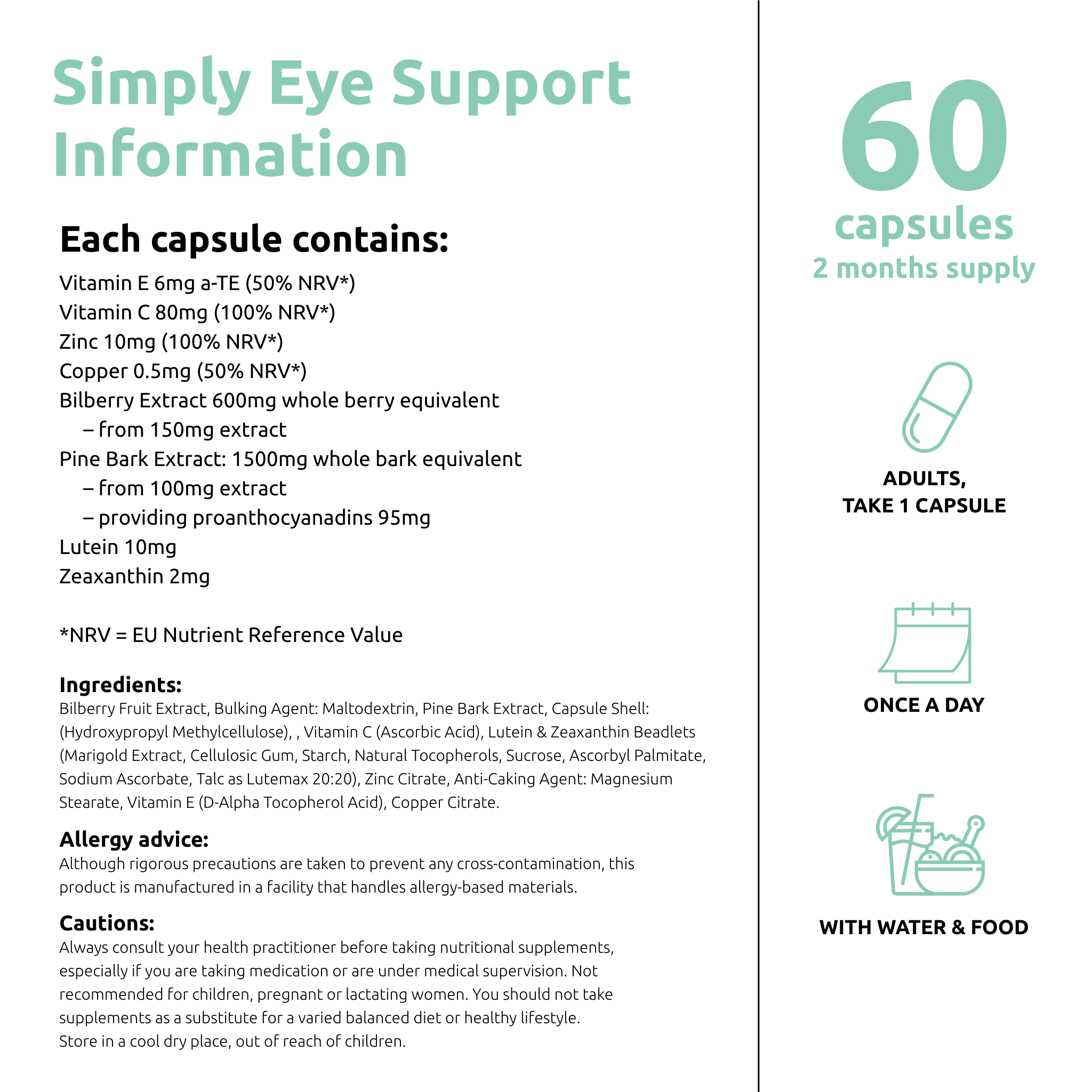 Simply Eye Support - Simply Sensitivity Checks - GB