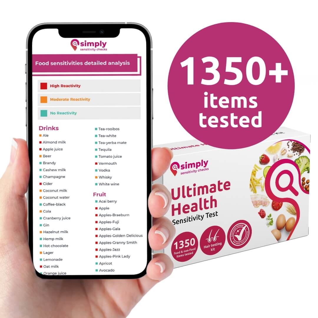 Ultimate Food Sensitivity Test - Simply Sensitivity Checks - GB