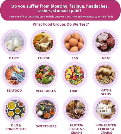 Ultimate Food Sensitivity Test - Simply Sensitivity Checks - GB