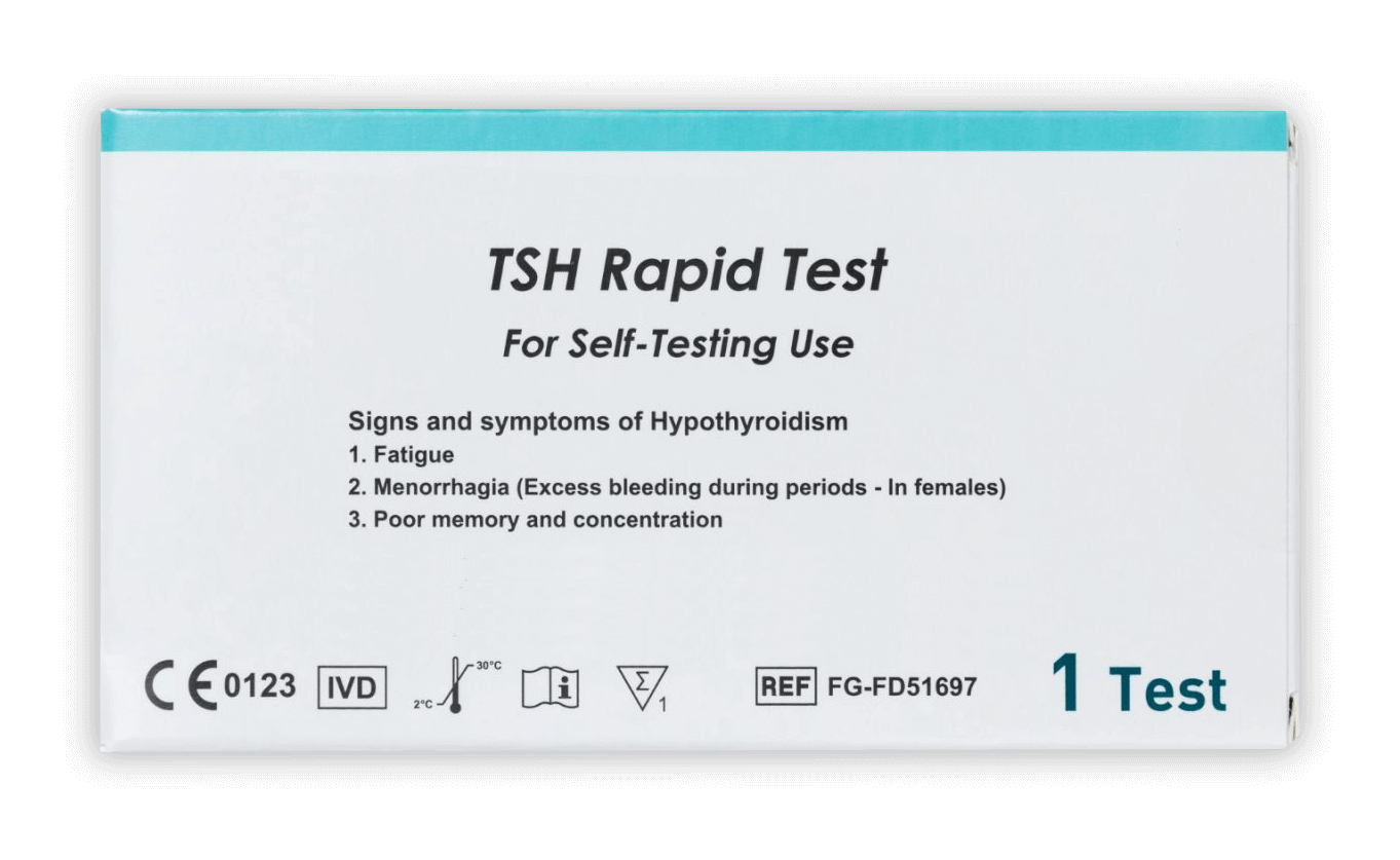 Thyroid Self-Test - Simply Sensitivity Checks - GB